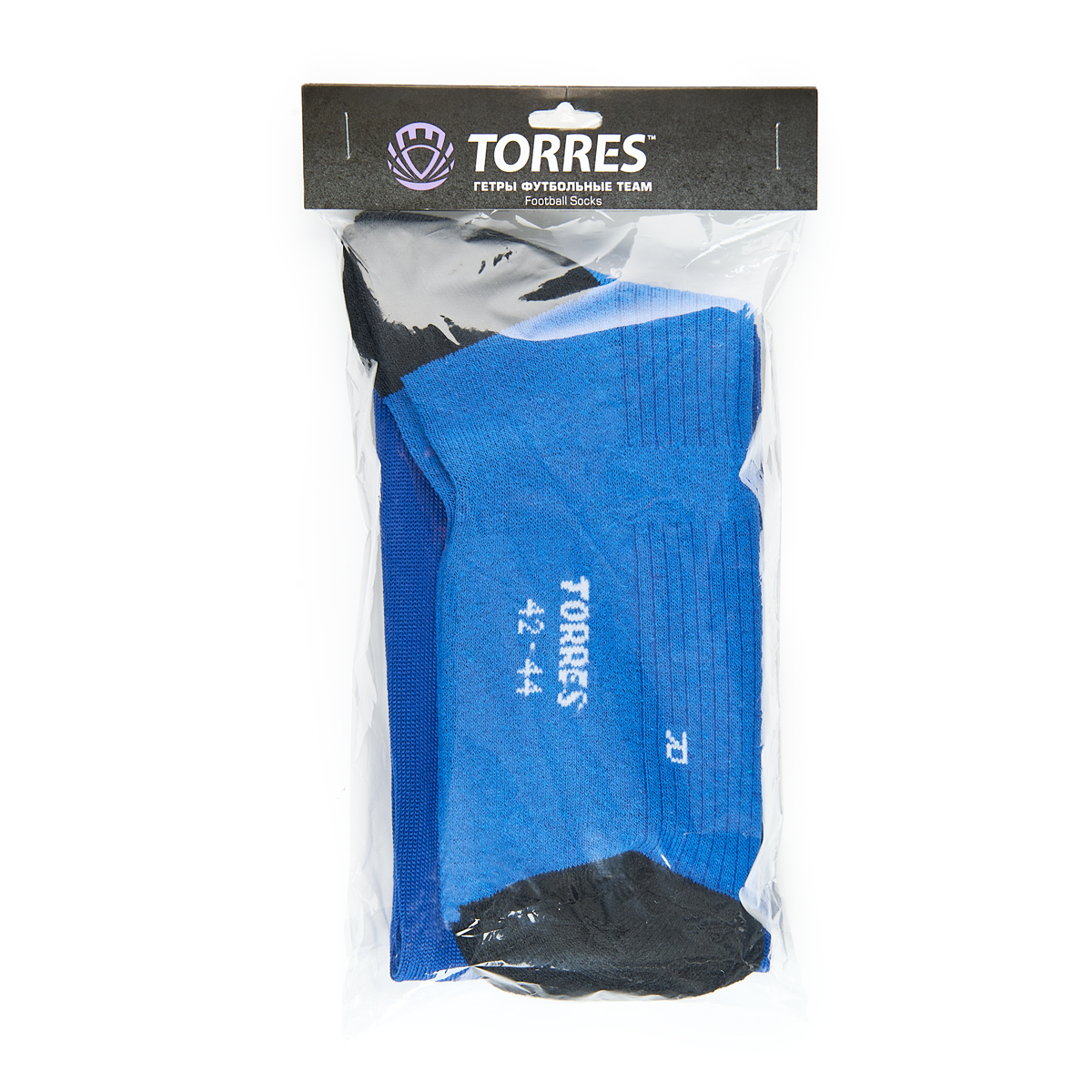 Гетры футбольные TORRES Sport Team, Размер 25-27, Цвет Васильковый