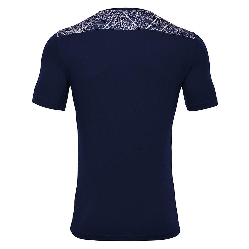 Футболка спортивная MACRON Nash, унисекс, Размер xl, Цвет Темно-синий