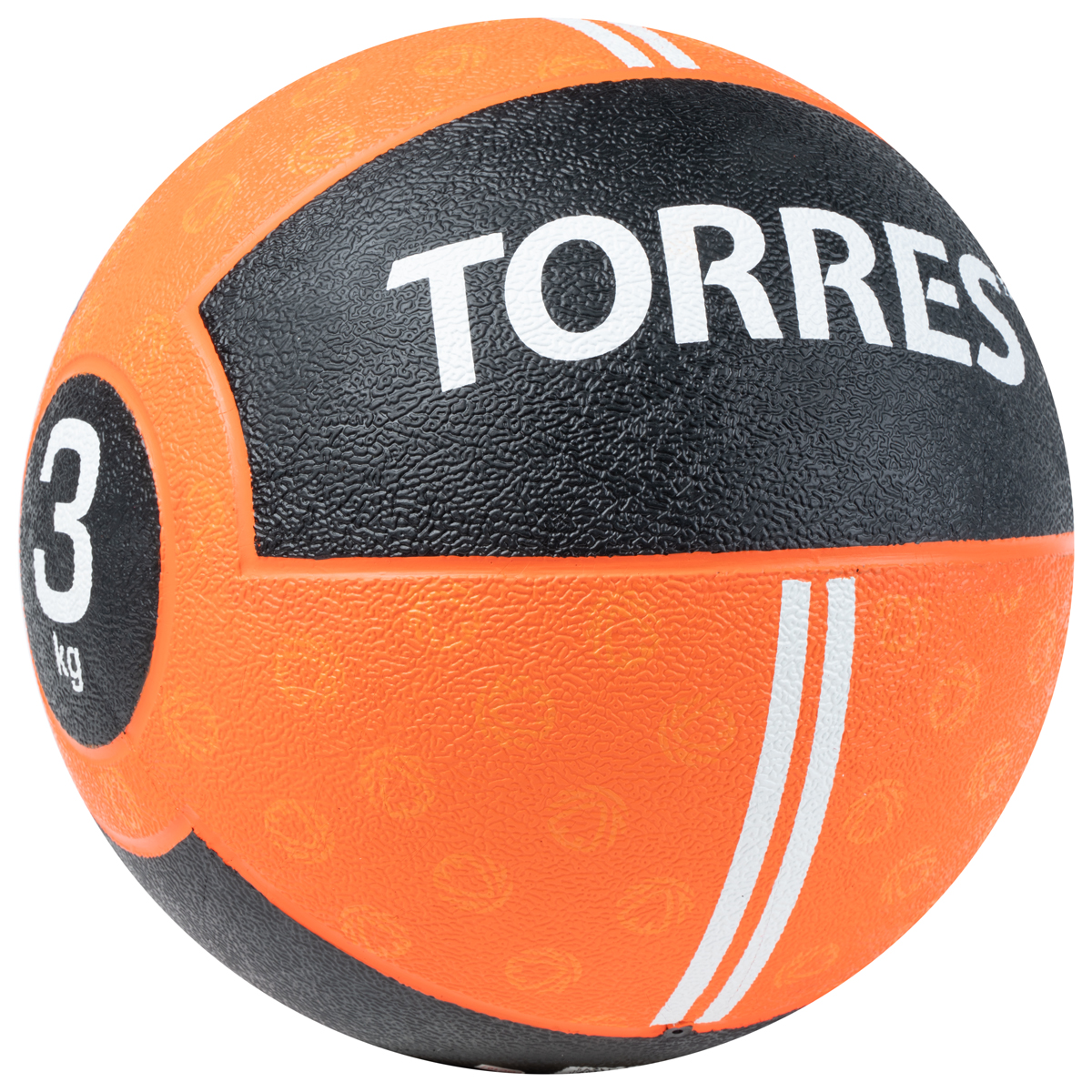 Медбол TORRES резина, Вес 3 кг