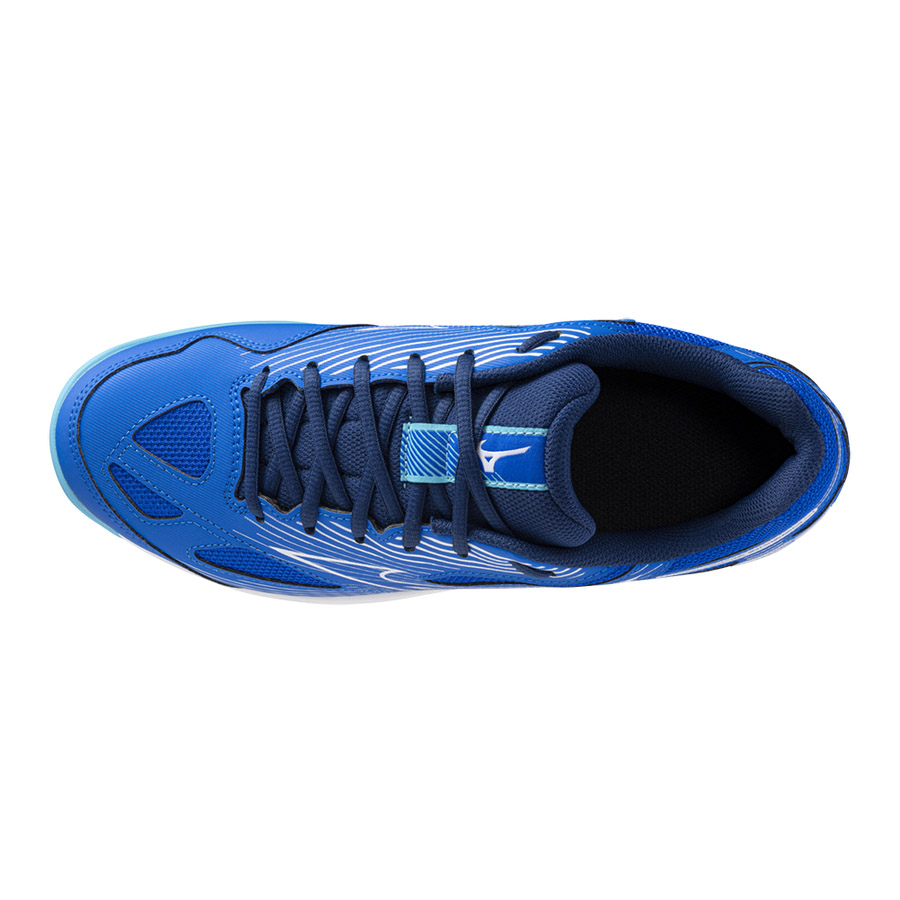Кроссовки волейбольные MIZUNO Cyclone Speed 4, мужские, Размер 41, Цвет Синий