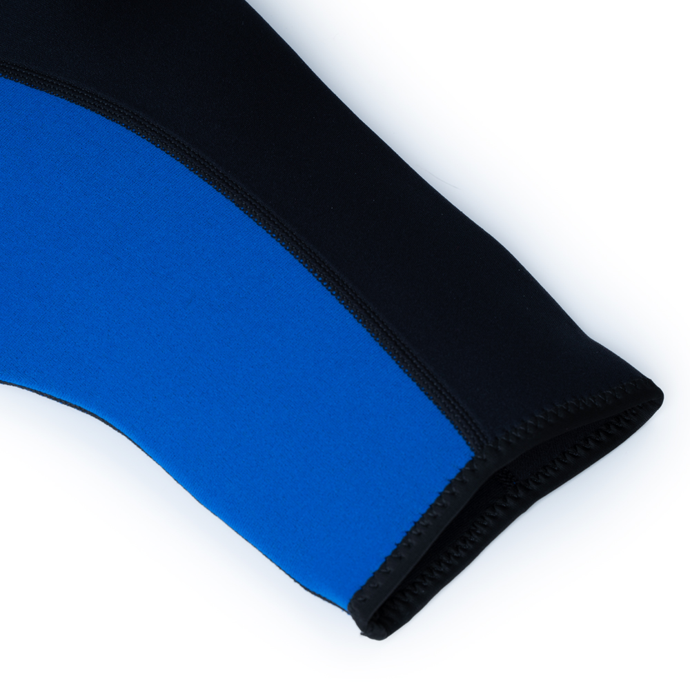 Гидрокостюм для плавания SALVAS Shorty Nemo Adult, мужской, с короткими рукавами и шортами, чёрно-синий, Размер l