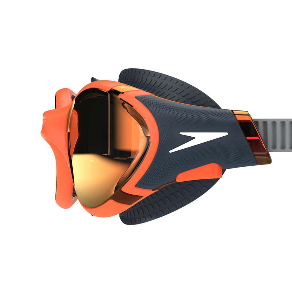 Очки для плавания SPEEDO Biofuse 2.0 Mirror, Цвет очков/линз Оранжевый/Зеркальный