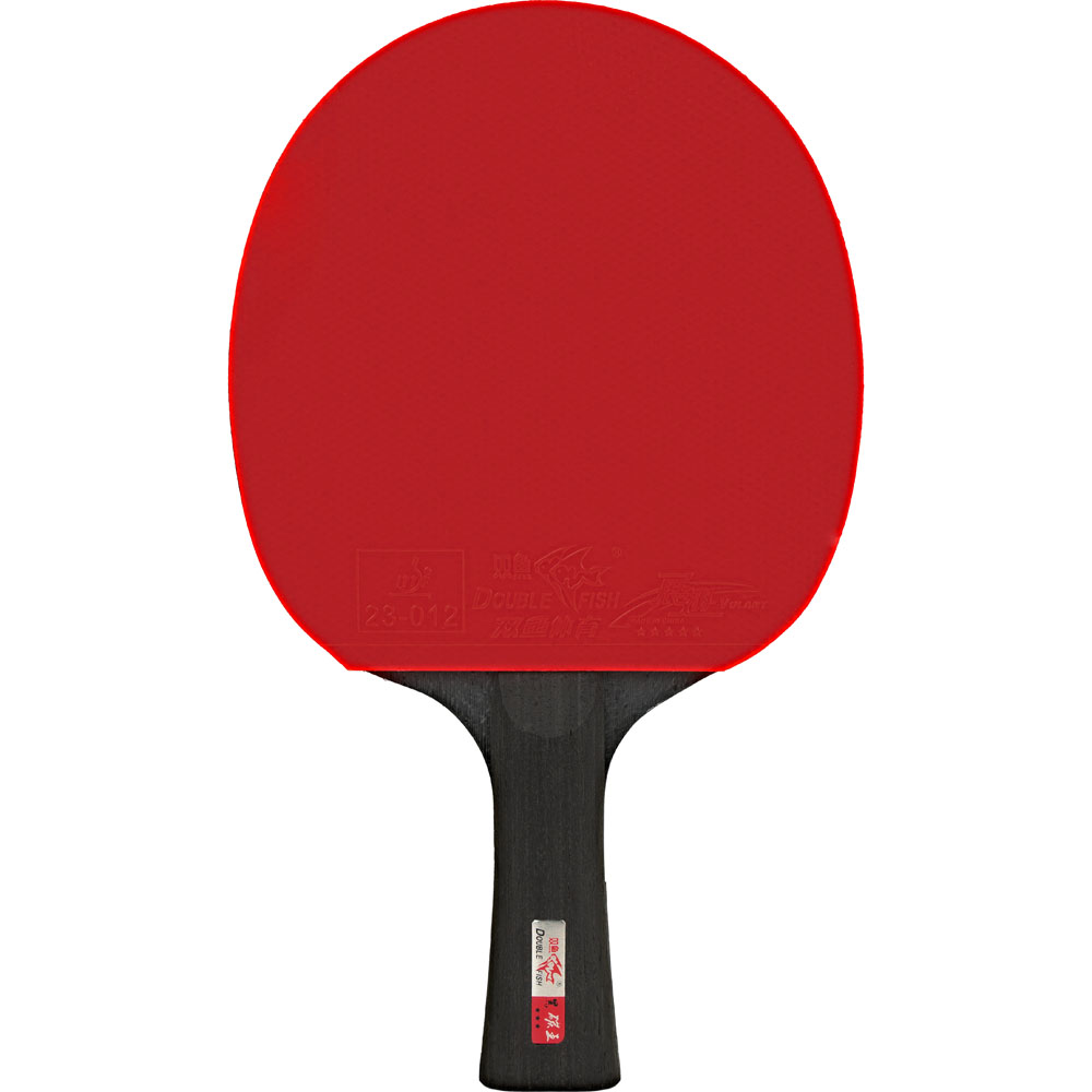 Ракетка для настольного тенниса DOUBLE FISH Black Carbon King Racket 5*****, профессиональная, ITTF Approved