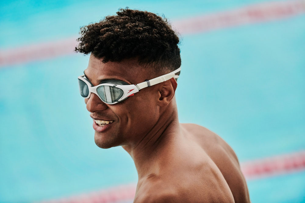 Очки для плавания SPEEDO Biofuse 2.0, Цвет очков/линз Белый/Дымчатый