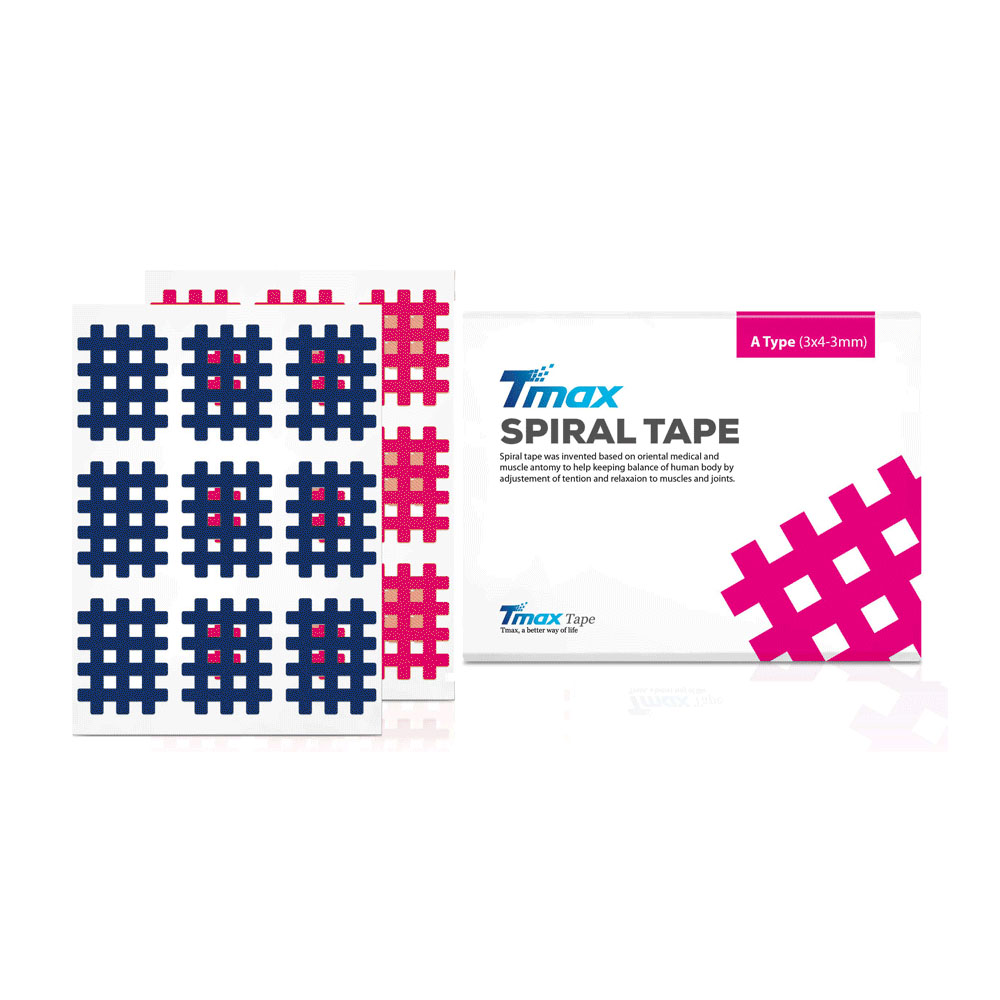 Кросс-тейп TMAX Spiral Tape Type A, 20 листов, Цвет Красный