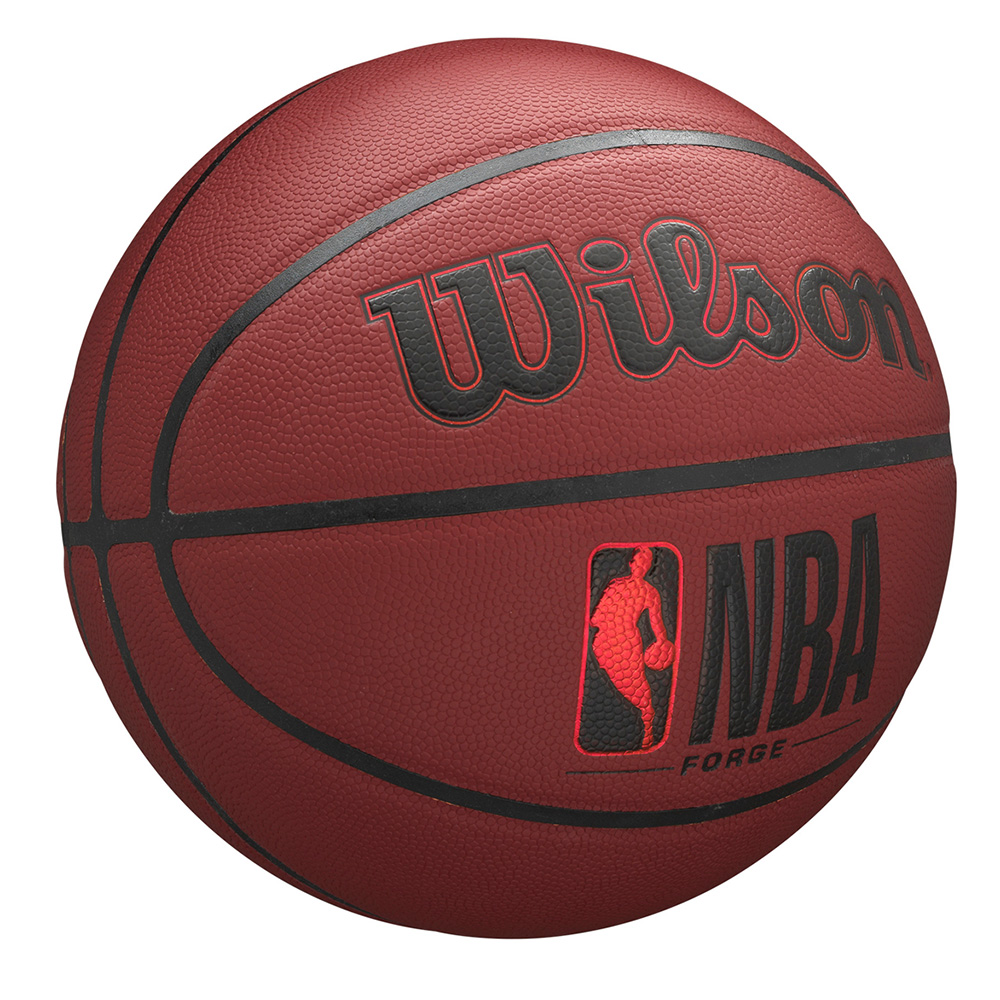Мяч баскетбольный Wilson NBA Forge Crimson BSKT WTB8201XB06, Размер 6