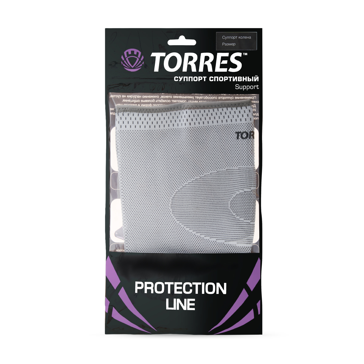 Суппорт колена TORRES, Размер l