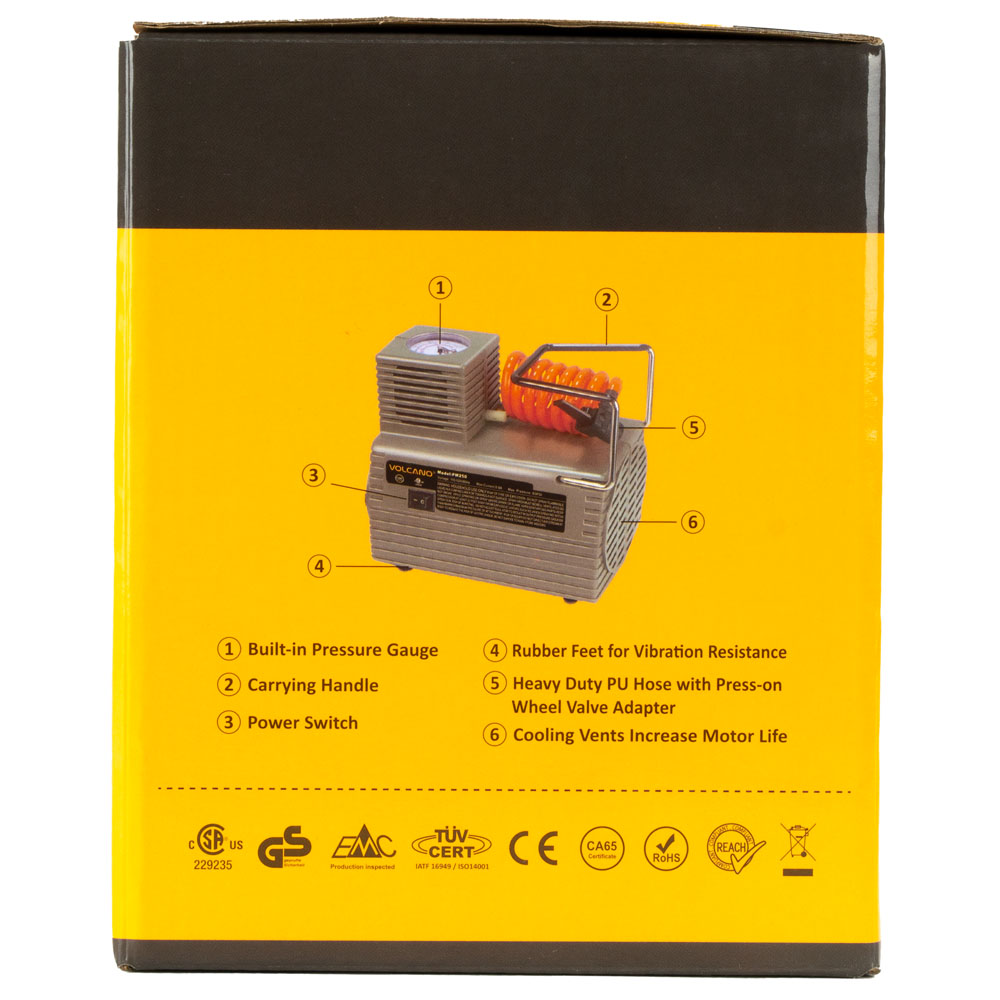 Компрессор электрический VOLCANO PM250