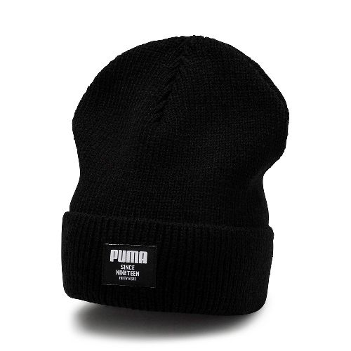 Шапка PUMA Ribbed Classic Beanie, Цвет Черный