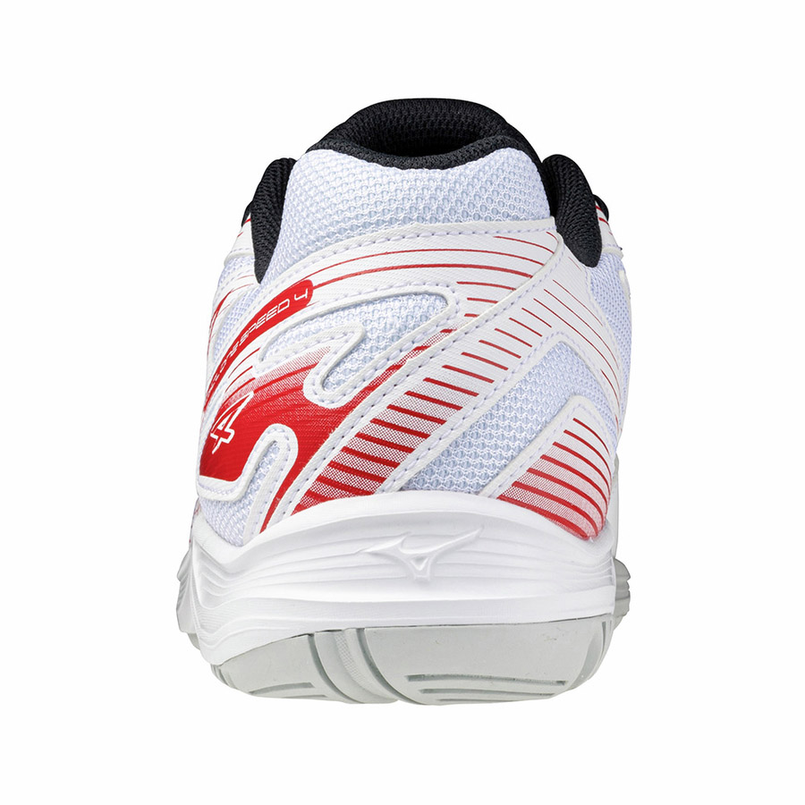 Кроссовки волейбольные MIZUNO Cyclone Speed 4, мужские, Размер 43, Цвет Бело-красный