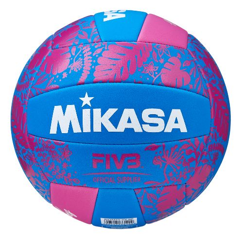 Мяч для пляжного волейбола Mikasa, Цвет Сине-розовый