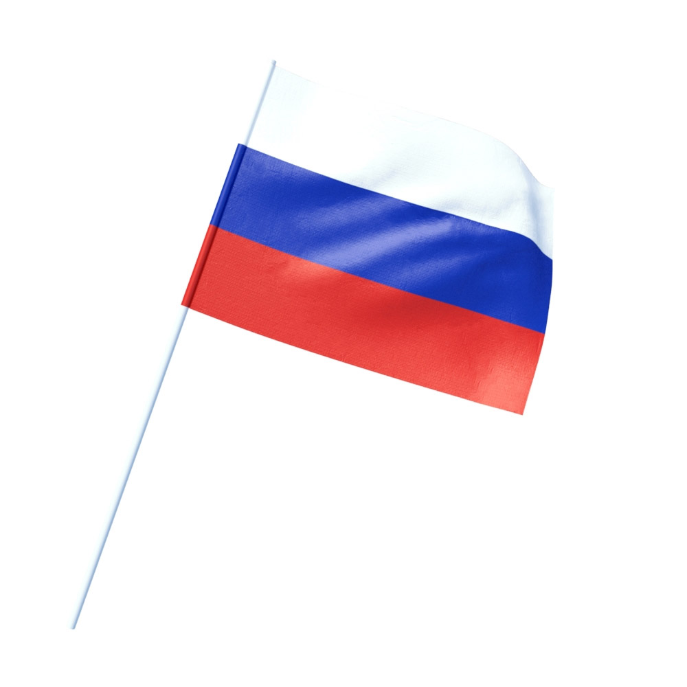 Флаг России 15*22см, триколор