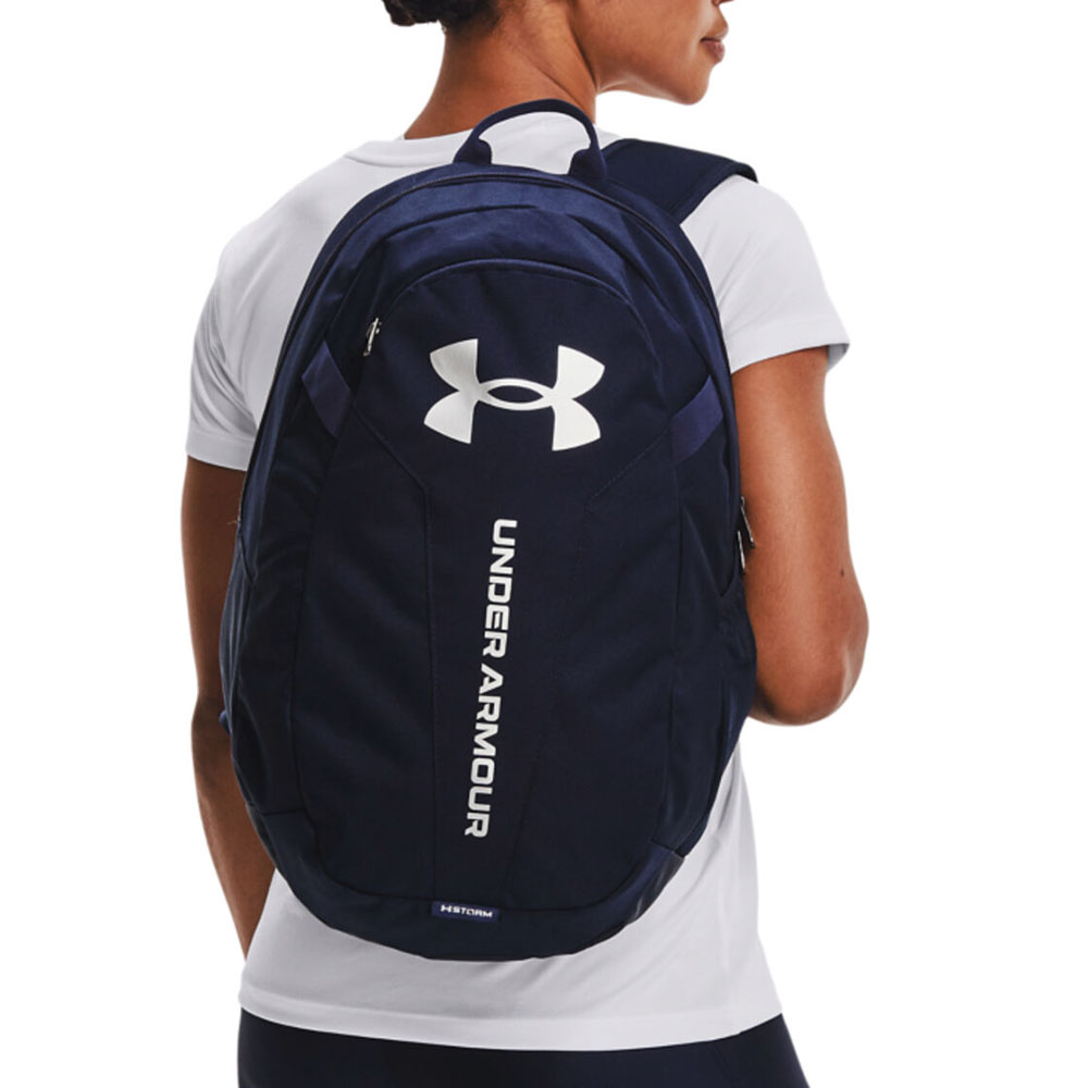 Рюкзак городской Under Armour Hustle Lite, 31*18*47 см., Цвет Темно-синий