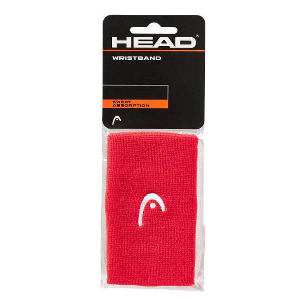 Напульсники HEAD 5'', ширина 12,7 см, Цвет Красный