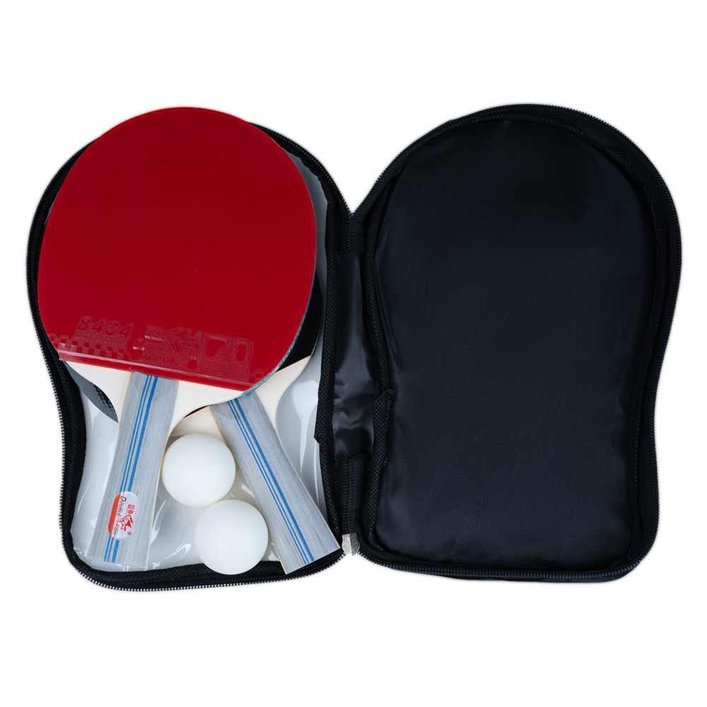 Набор для настольного тенниса Double Fish CK-307, 2 ракетки и 2 мяча с сумкой-чехлом