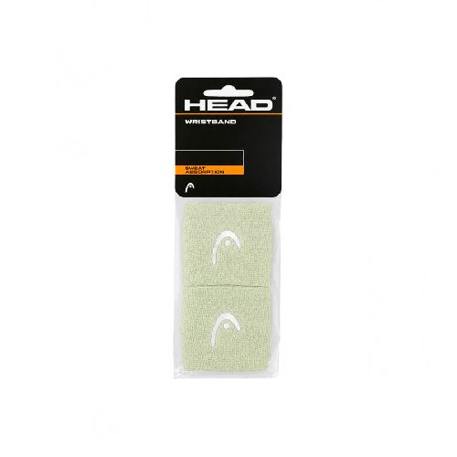 Напульсники HEAD 2,5'', ширина 7см, Размер 2,5'', Цвет Светло-салатовый