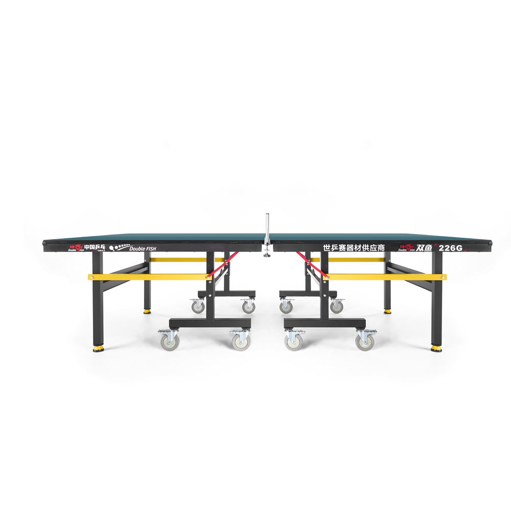 Стол для настольного тенниса DOUBLE FISH 226G, Indoor для закрытых помещений, зеленый