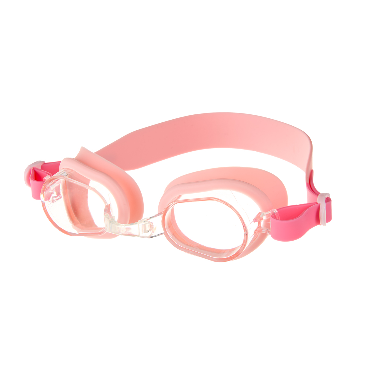 Очки для плавания TORRES Fun Kids детские (2-5 лет), Цвет очков/линз Розовый/Прозрачный