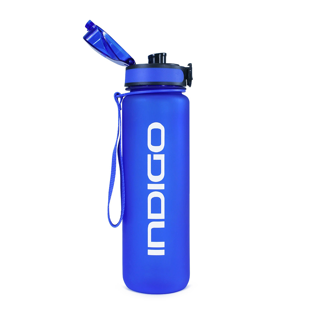 Бутылка для воды INDIGO Irtysh, 1000мл., Цвет Синий