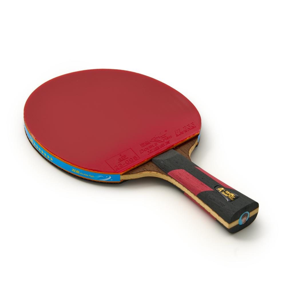 Ракетка для настольного тенниса DOUBLE FISH 7A+C, профессиональная, ITTF Approved, + 2 мяча