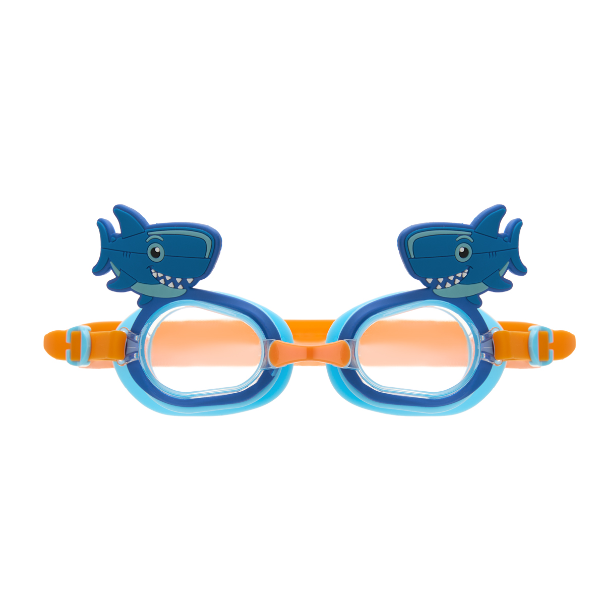 Очки для плавания TORRES Fun Kids детские (2-5 лет), Цвет очков/линз Синий/Прозрачный