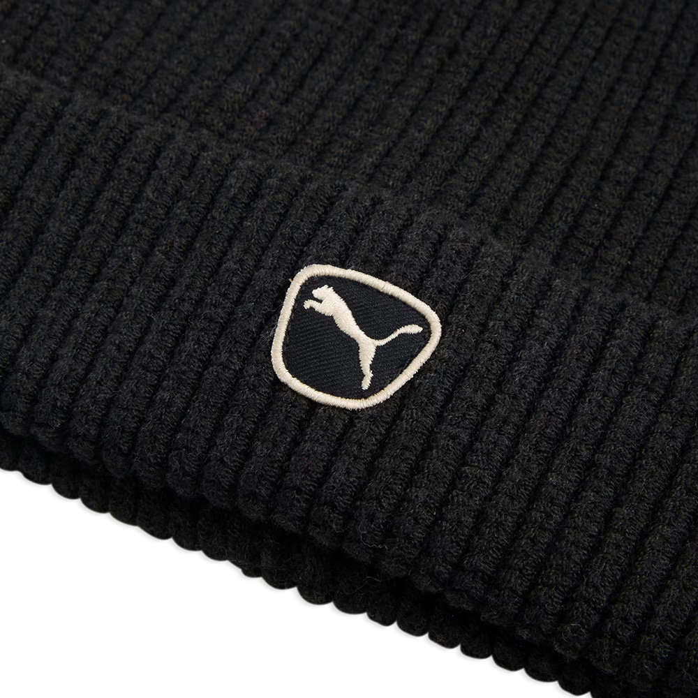 Шапка PUMA Cat Patch Mid Crown Beanie, Цвет Черный