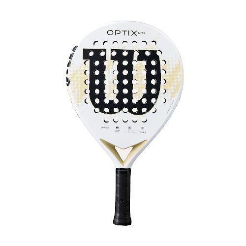 Ракетка для падела WILSON Optix
V2 Lite WH, Цвет Белый/Черный/Бежевый