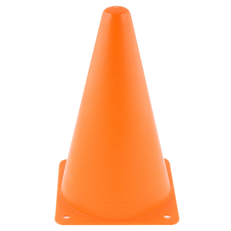 Конус тренировочный, мягкий пластик, без отверстий, 20см