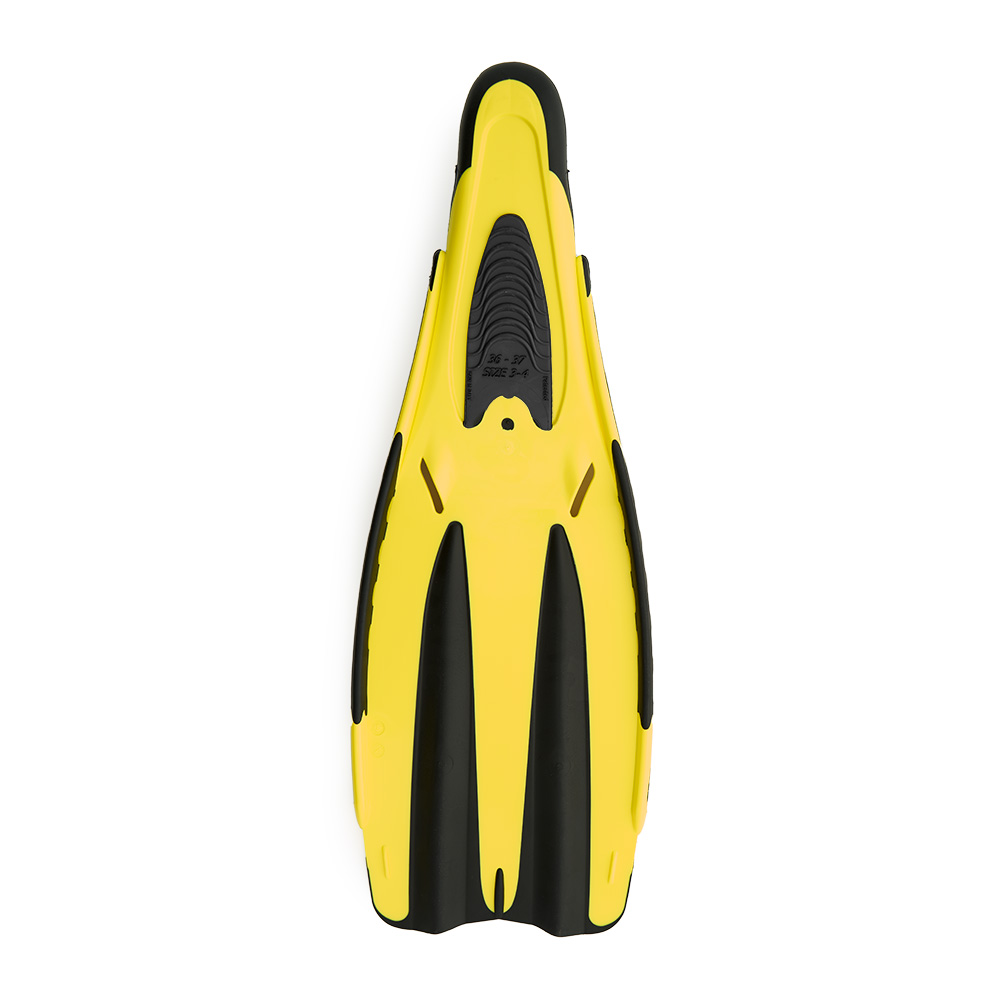Ласты для плавания SALVAS Advance Fin, Размер 36-37, Цвет Желтый