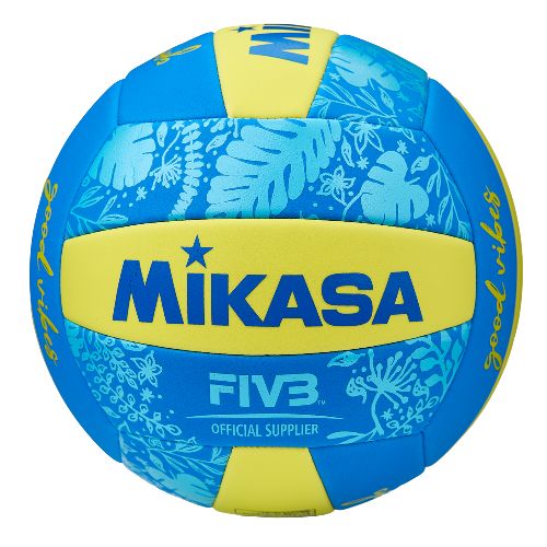 Мяч для пляжного волейбола Mikasa, Цвет Сине-желтый