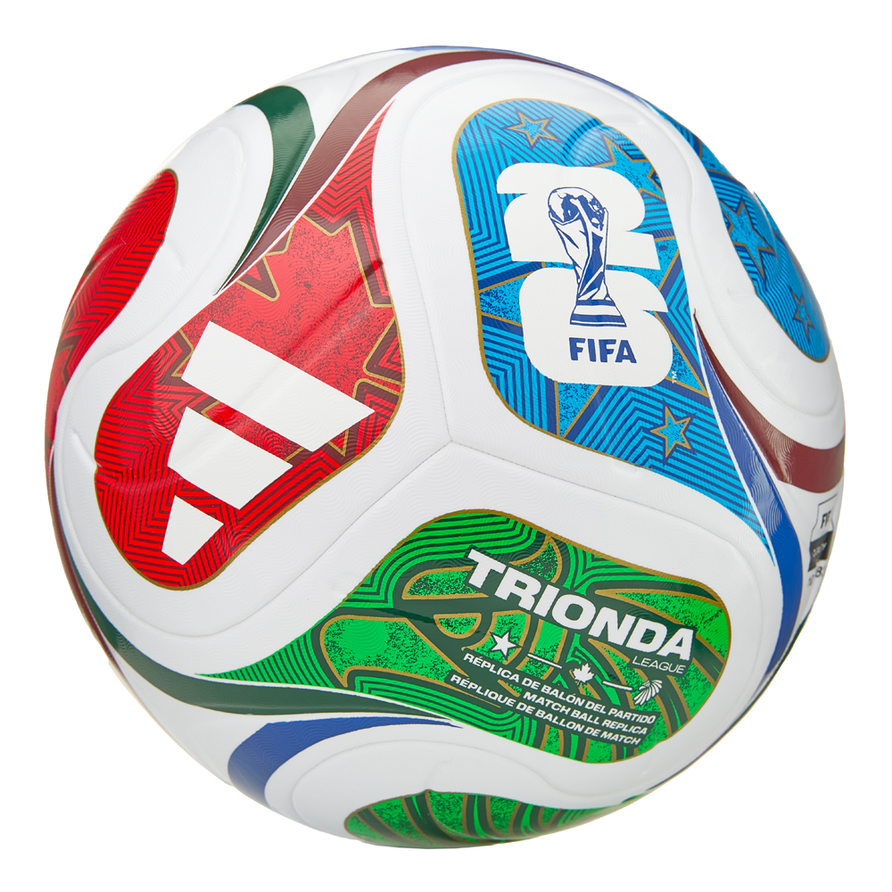 Мяч футбольный ADIDAS WC26 Trionda League BOX JD8045, размер 5, FIFA Quality, Размер 5