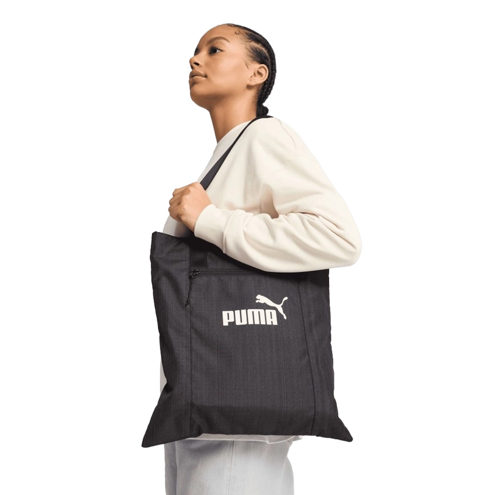 Сумка шоппер PUMA BASE Tote, 37х38х10см, Цвет Темно-серый