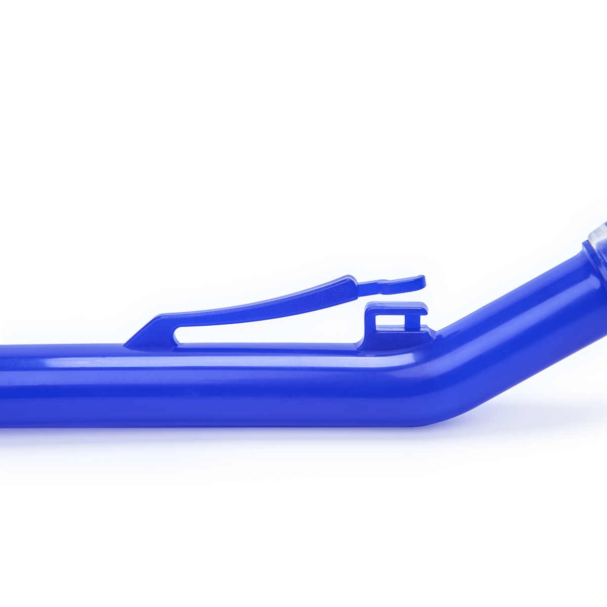 Трубка плавательная SALVAS Rapallo Snorkel, без клапана, размер взрослый, Цвет Синий