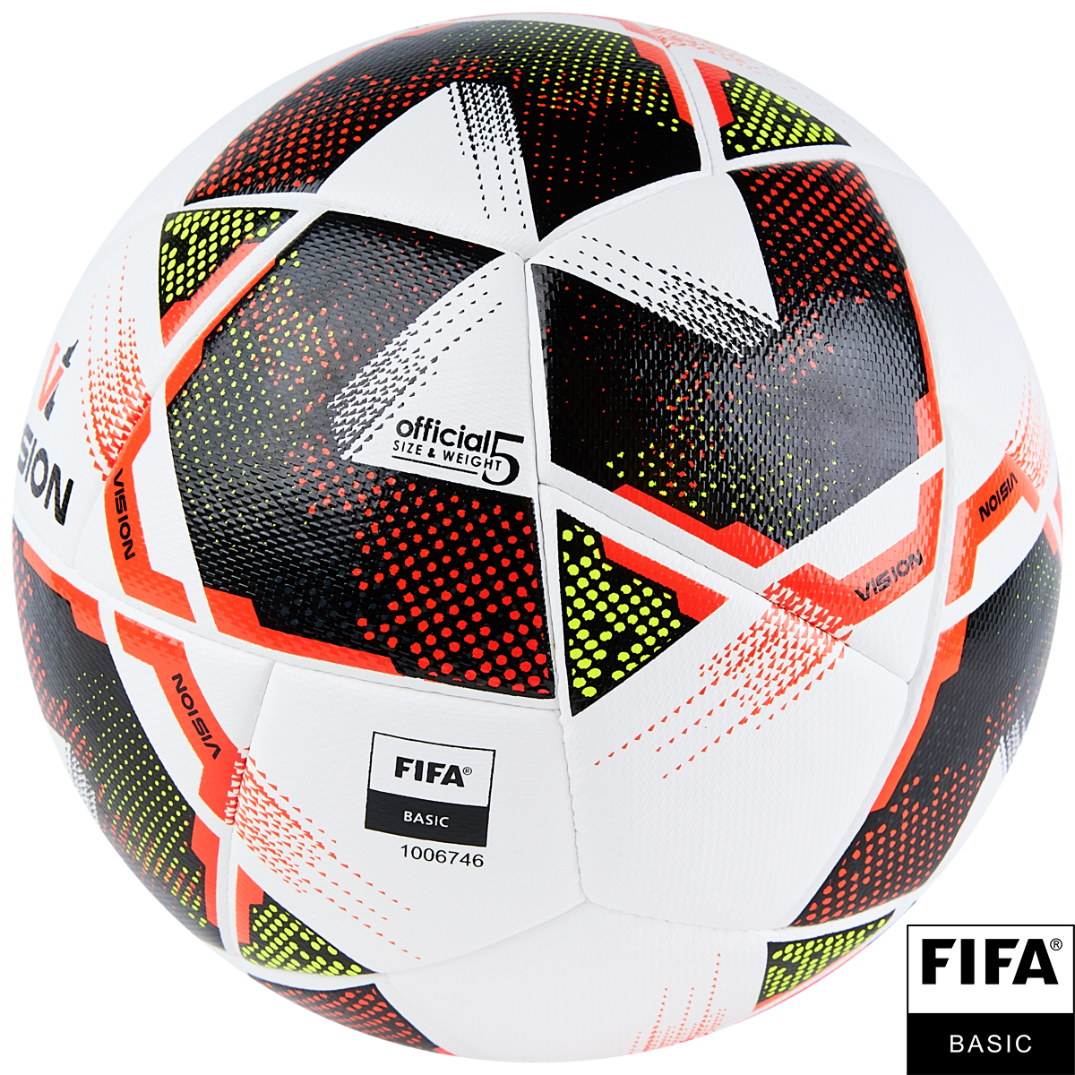 Мяч футбольный  VISION Spark, FIFA Basic, размер 5