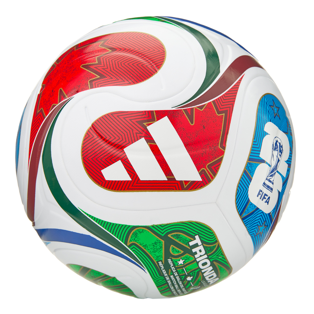 Мяч футбольный ADIDAS WC26 Trionda League BOX JD8045, размер 5, FIFA Quality, Размер 5