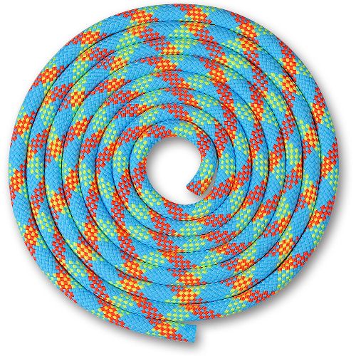 Скакалка гимнастическая INDIGO, длина 3м, Цвет Голубой