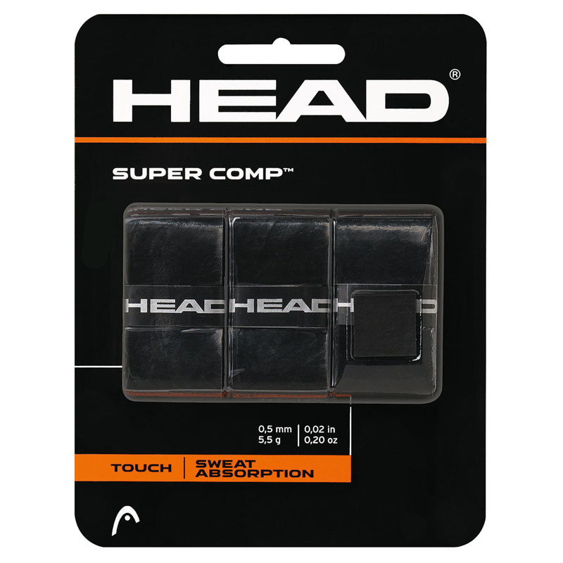Овергрип HEAD Super Comp, Цвет Черный