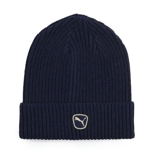 Шапка PUMA Cat Patch Mid Crown Beanie, Цвет Темно-синий