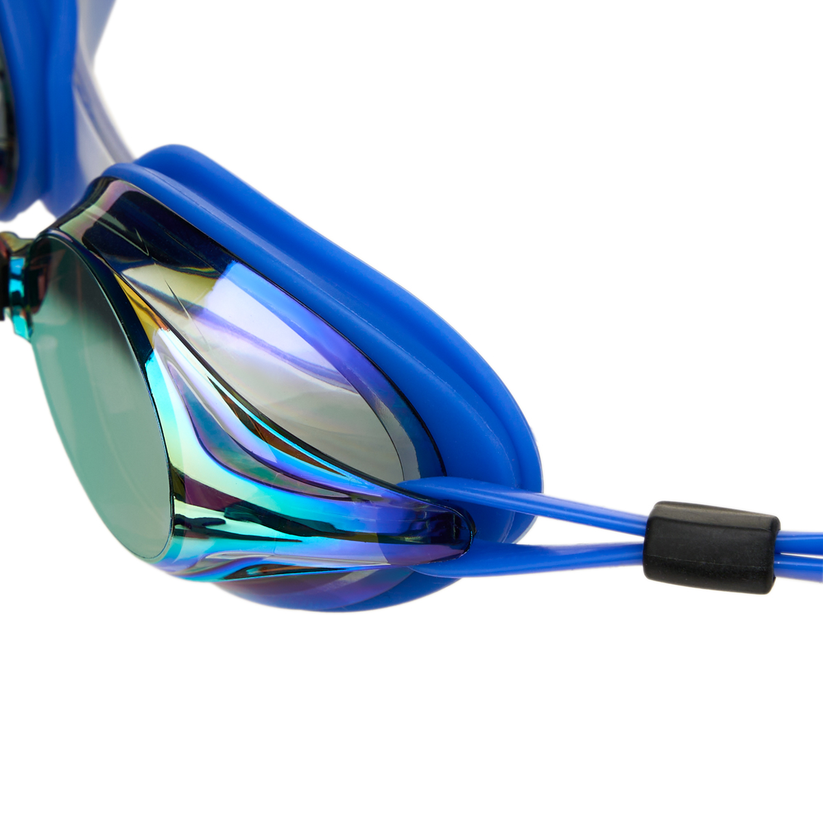 Очки для плавания TORRES Pro, Цвет очков/линз Синий/Зеркальный