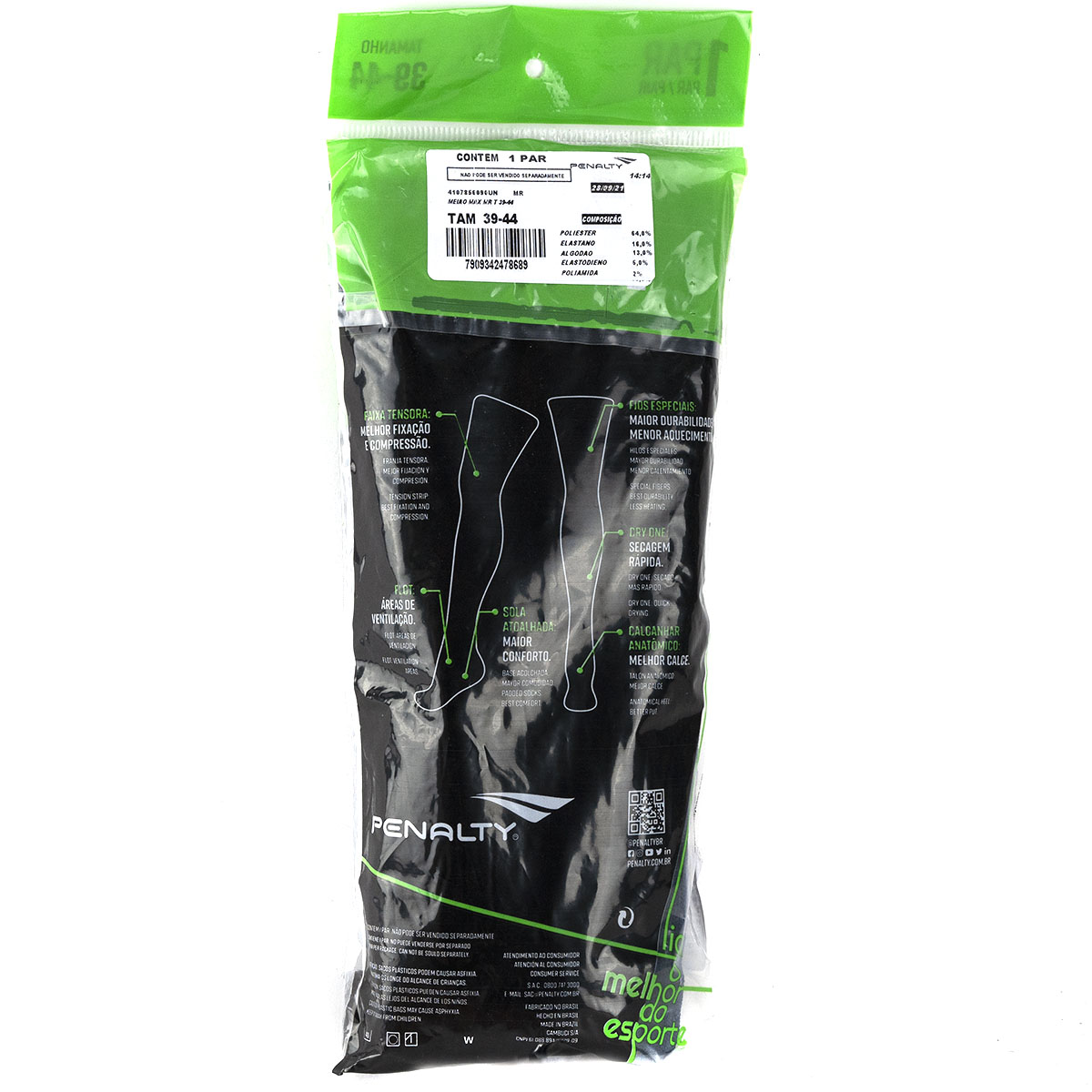 Гетры футбольные PENALTY MAX, профессиональные, размер 39-44, Цвет Красный