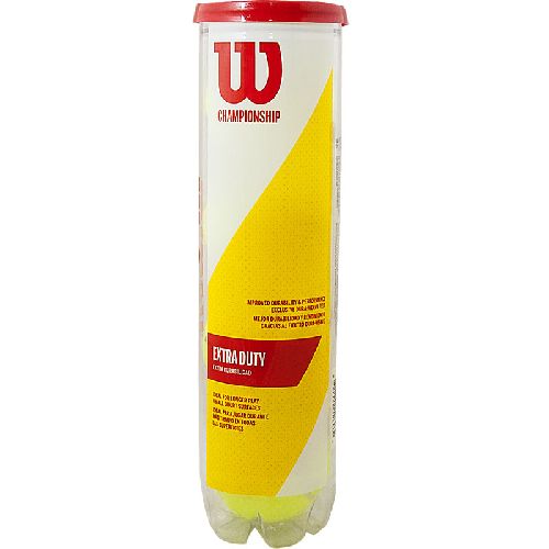 Мяч теннисный Wilson Championship WRT110000, одобрено ITF и USTA, 4шт.