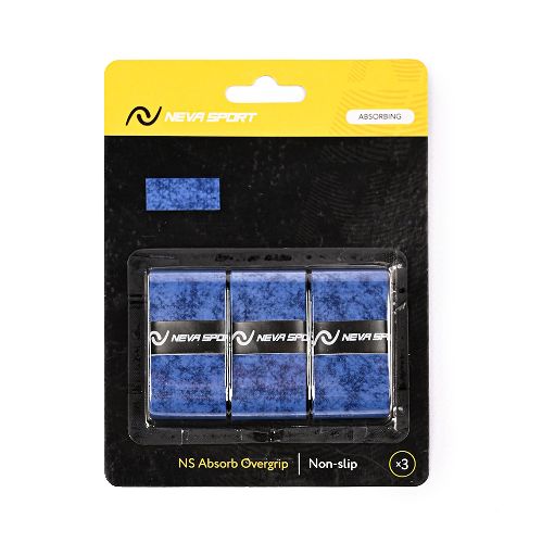 Овергрип NEVA SPORT, упаковка 3шт, Цвет Синий