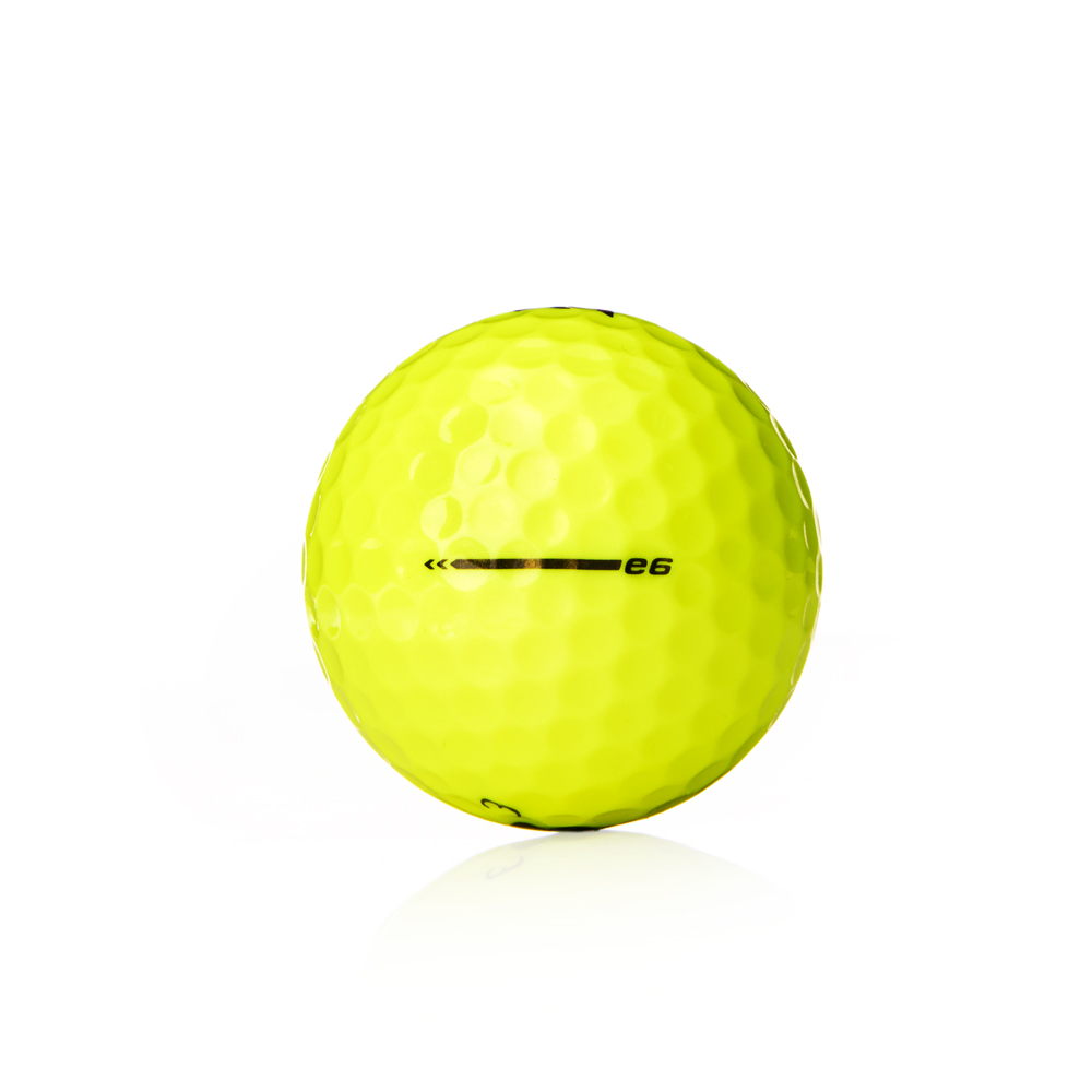 Мяч для гольфа Bridgestone e6 Yellow, Цвет Желтый