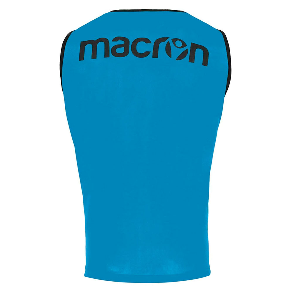 Манишка тренировочная MACRON Practice+, Размер l, Цвет Голубой