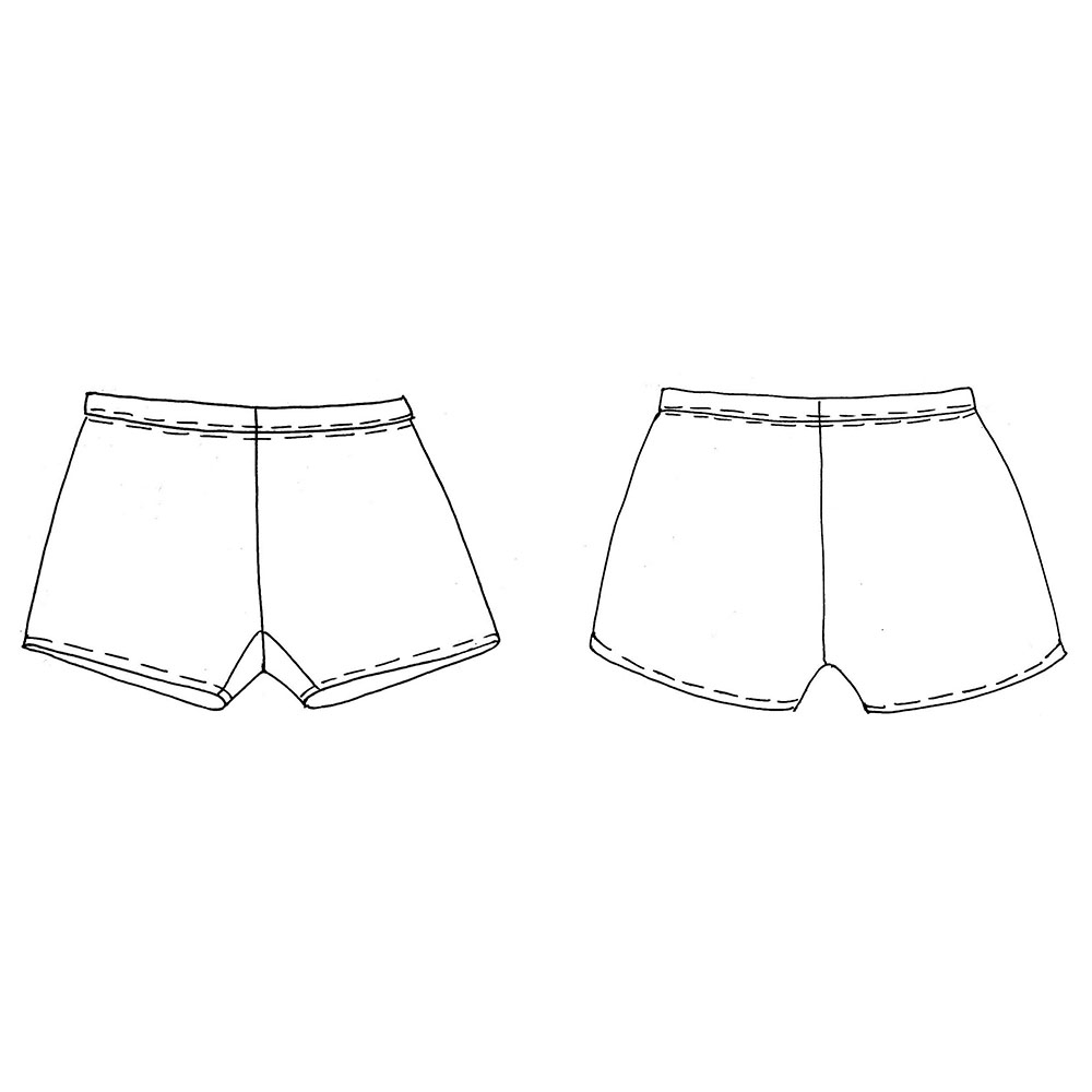 Шорты гимнастические Indigo SM-127, Размер 32