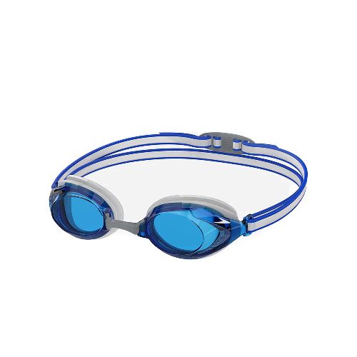 Очки для плавания детские SPEEDO Vanquisher 3.0 Jr, World Aquatics Approved, Цвет очков/линз Белый/Синий