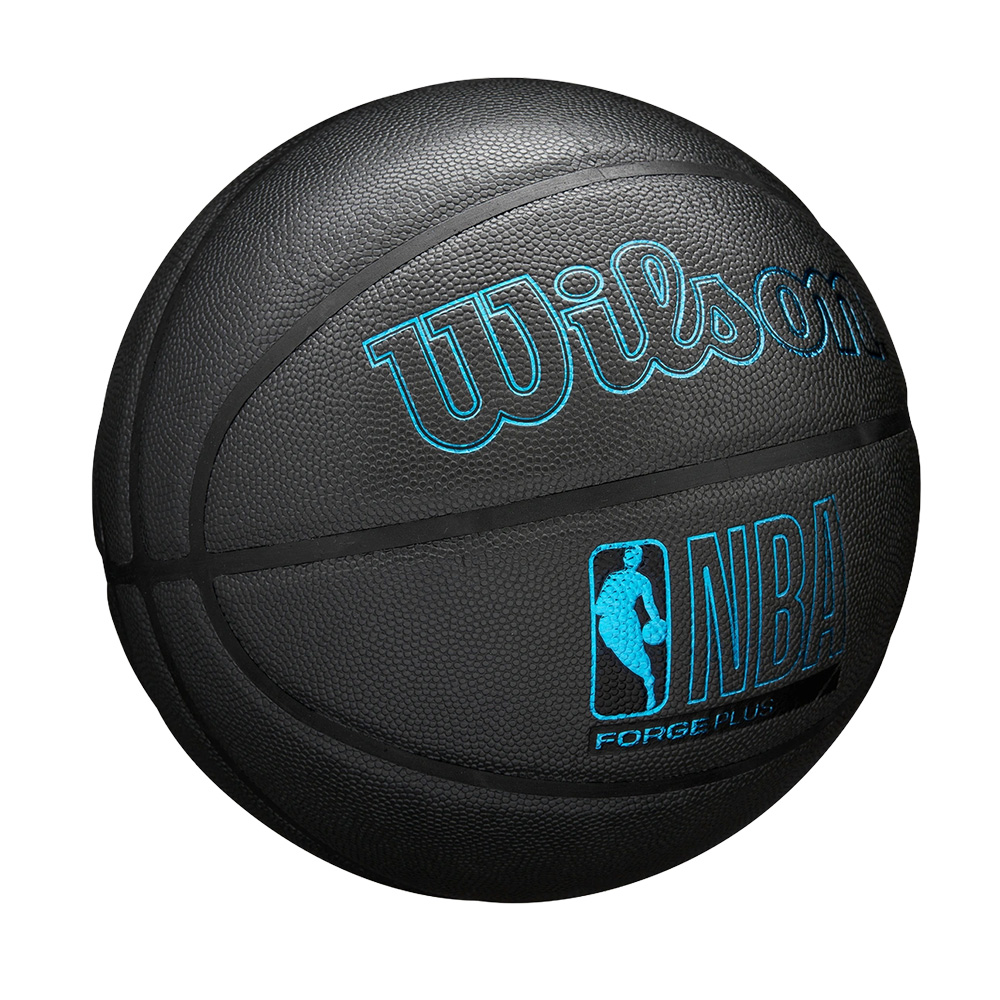 Мяч баскетбольный Wilson NBA Forge Plus, Цвет Черный