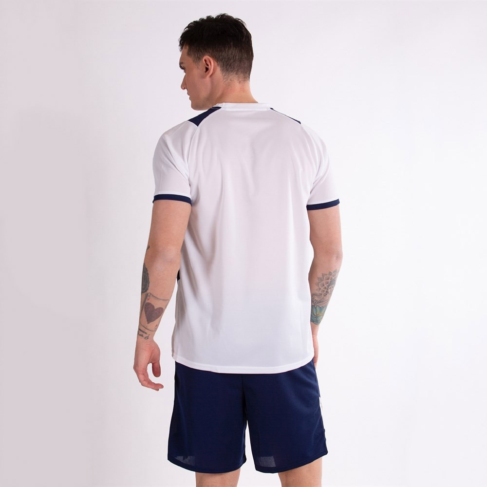 Форма волейбольная +ADRENALINA Tommy, мужская, Размер 3xl, Цвет Бело-темносиний