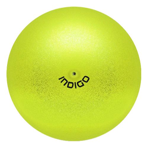 Мяч для художественной гимнастики  INDIGO IN119 диаметр 15 см, Цвет Лимонный