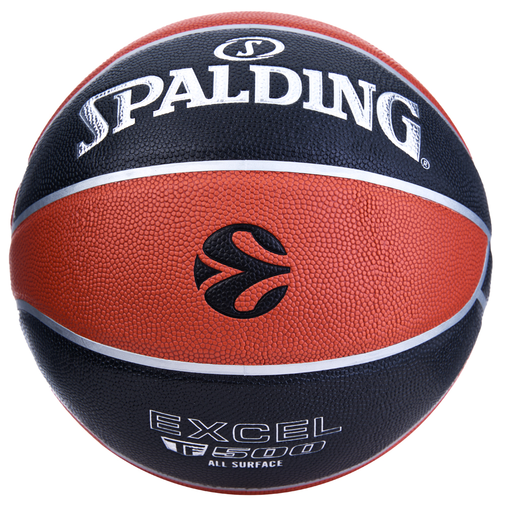 Мяч баскетбольный Spalding Excel TF-500 Euroleague, размер 7
